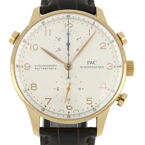 iwc portoghese oro rosa prezzo|IW371605.